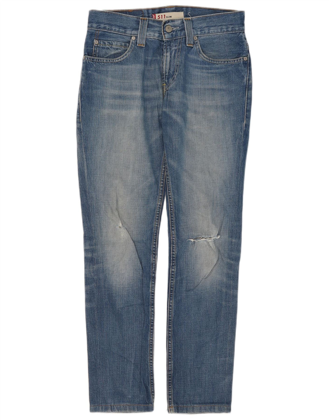 Женские джинсы Levi's Slim 511 W30 L28 синие
