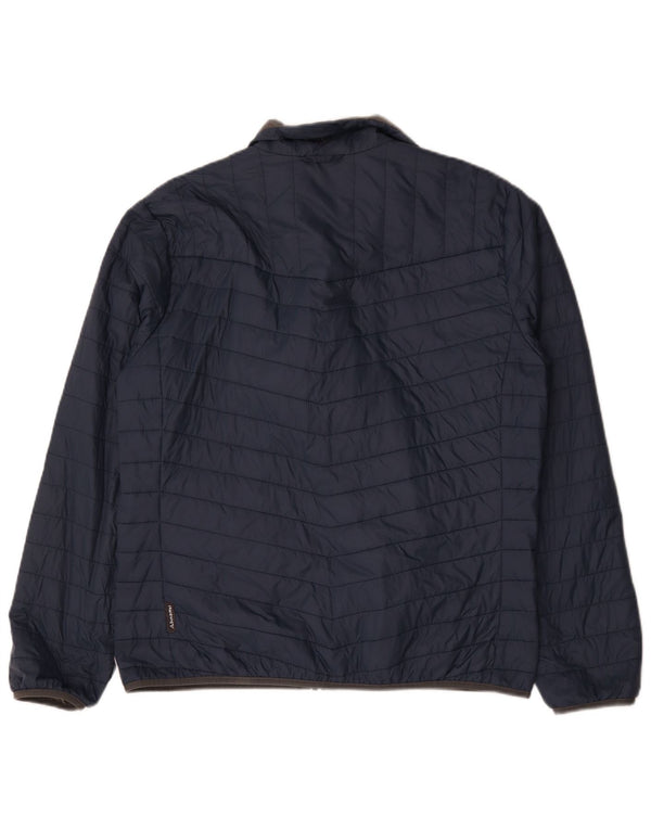 Мужская стеганая куртка Schoffel UK 44 2XL Темно-синий Полиамид