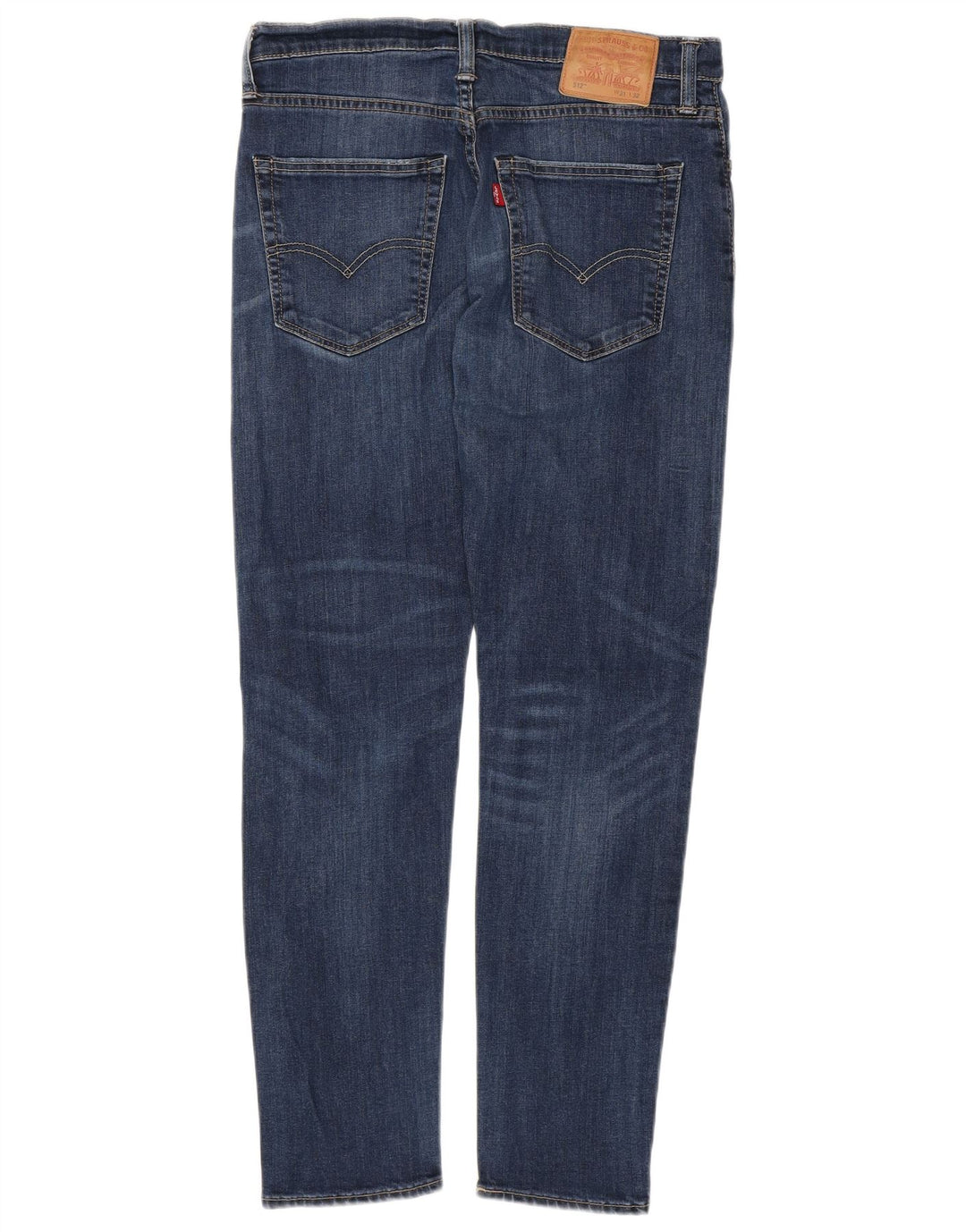 Мужские зауженные джинсы LEVI'S 512 W31 L32 синие