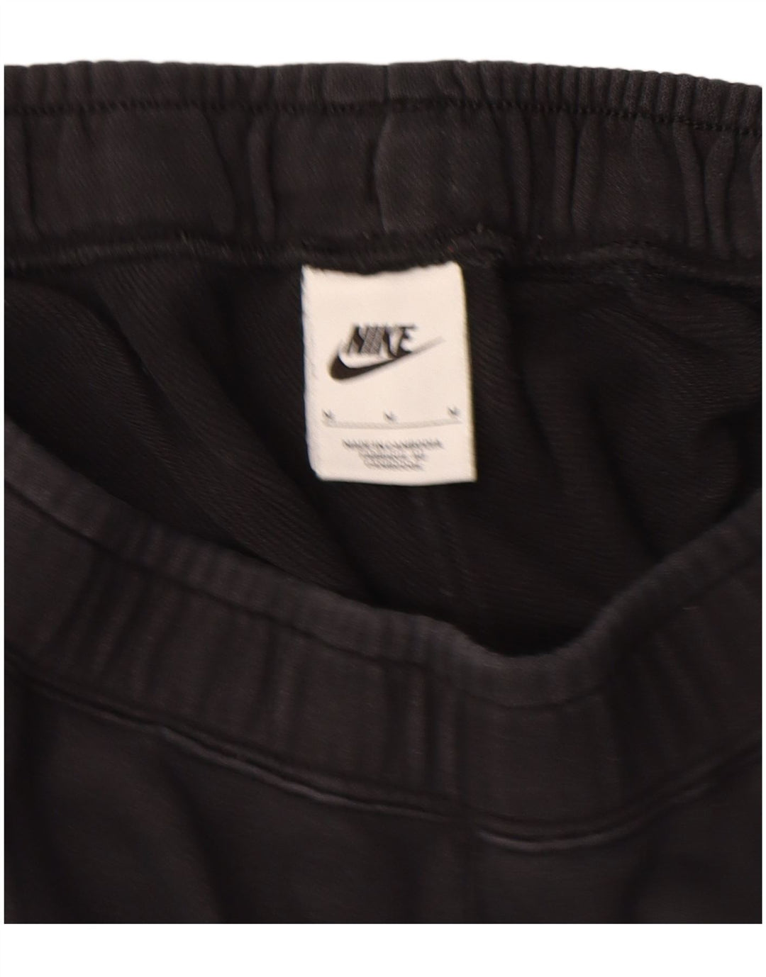 Мужские спортивные шорты Nike с графическим рисунком, средний черный, хлопок