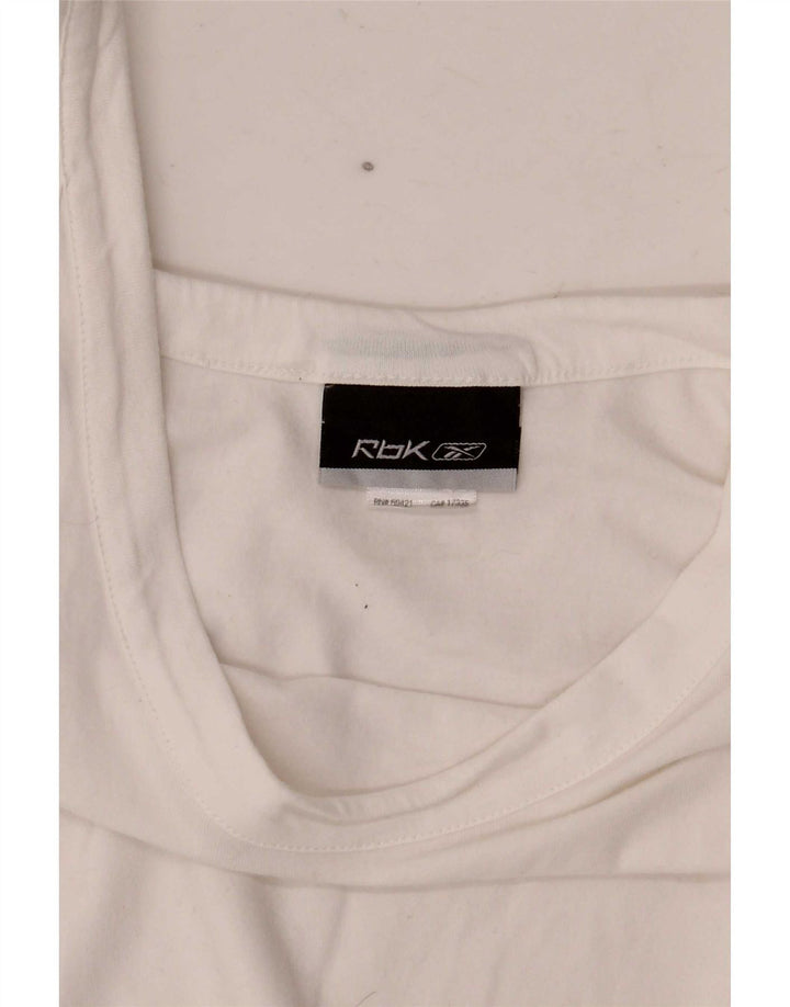 Женский жилет Reebok UK 18 XL, белый хлопок