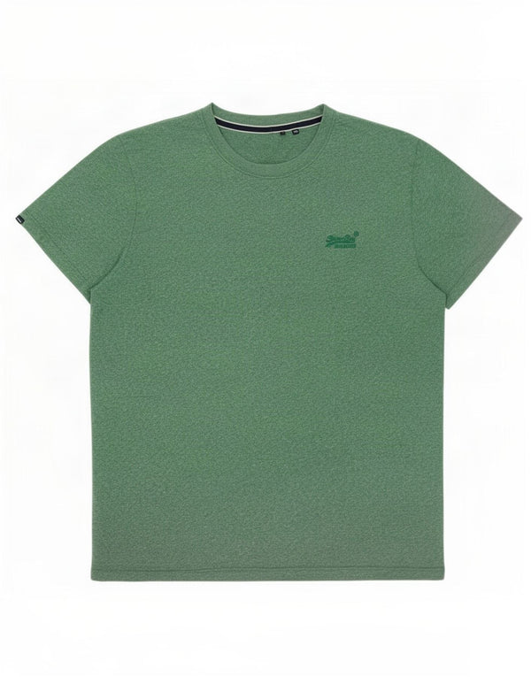 Мужская футболка Superdry Top 2XL, зеленый хлопок
