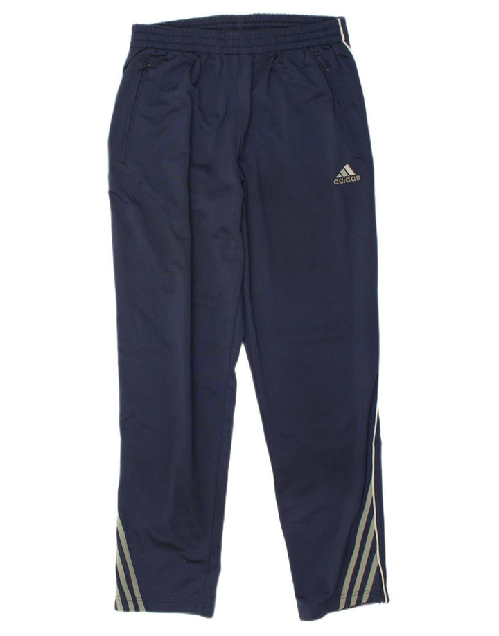 Мужские спортивные брюки ADIDAS UK 40/42, средний темно-синий, полиэстер