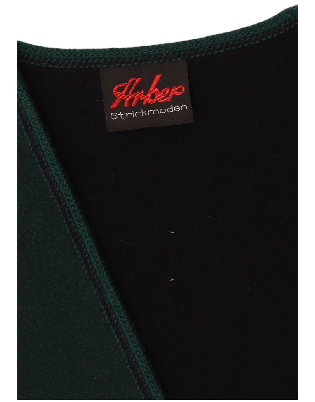 Женский жилет Arber Strickmoden UK 18 XL, зеленая шерсть