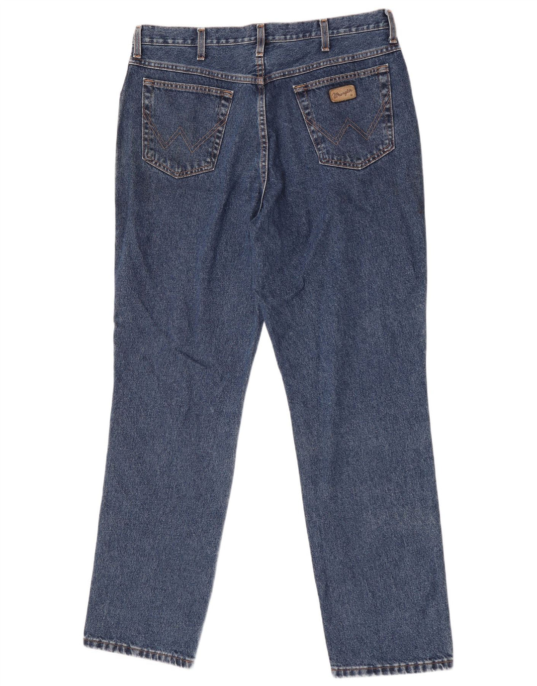 Мужские прямые джинсы Wrangler W38 L30 синие, хлопок