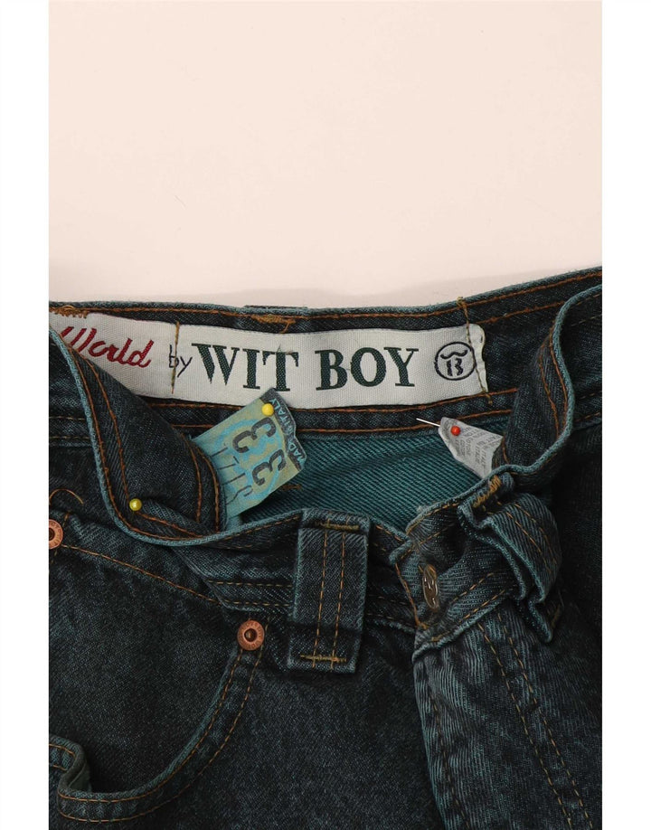 Мужские зауженные джинсы Wit Boy W33 L31, синие, хлопок