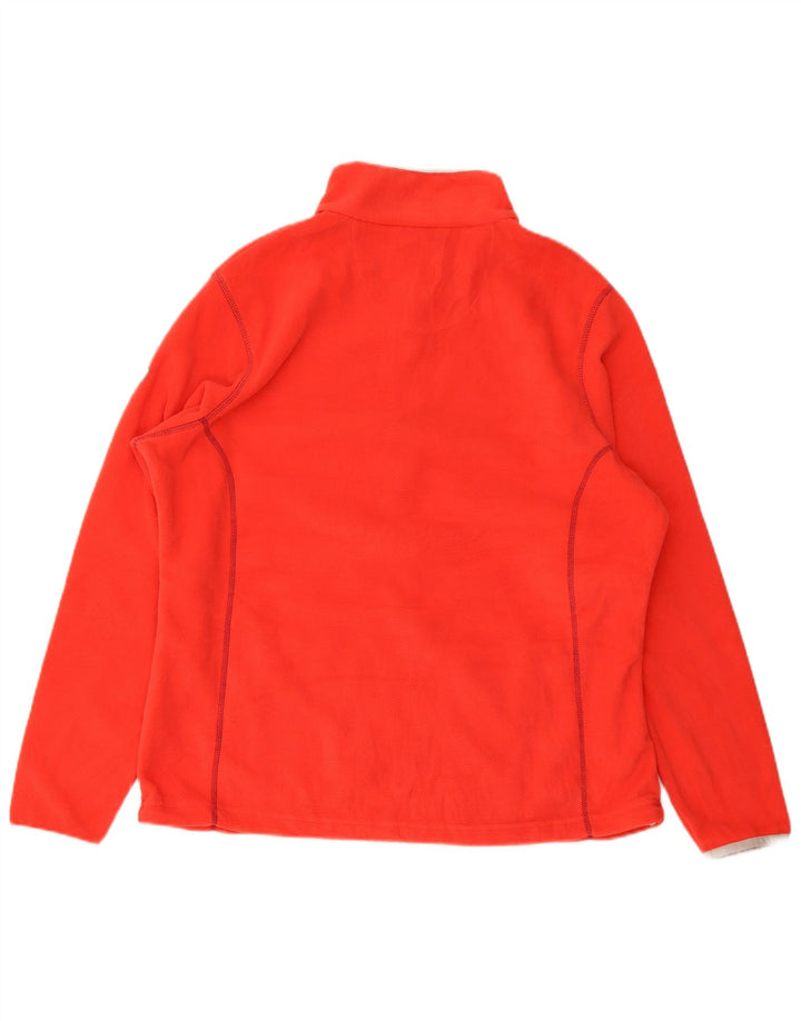 Женский флисовый спортивный костюм Regatta, верхняя куртка UK 18 XL, красный полиэстер