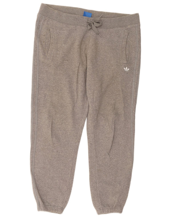 Мужские спортивные брюки Adidas Joggers XL, серый хлопок с крапинками