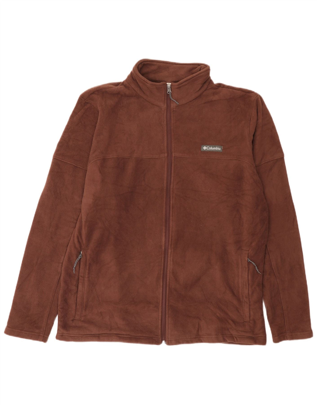 Мужская флисовая куртка Columbia UK 42 XL, коричневый полиэстер