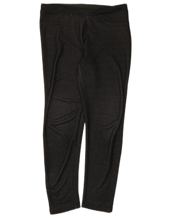 Женские леггинсы Ellesse UK 12, средний черный вискоза