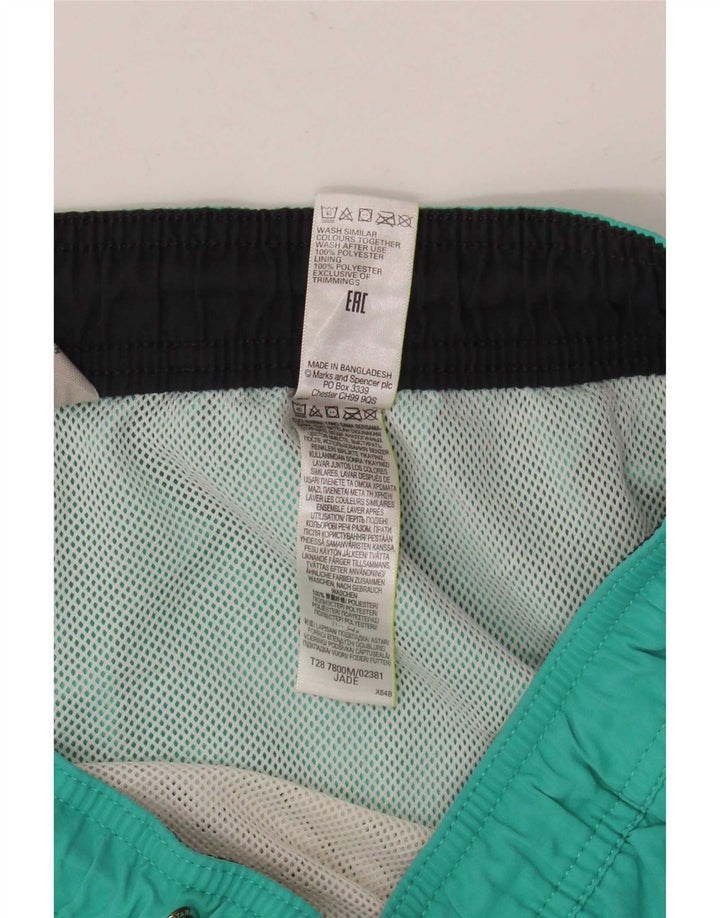 Мужские шорты для плавания Marks & Spencer XL, зеленый полиэстер