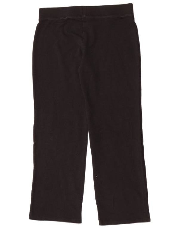 Женские спортивные брюки Marks & Spencer UK 12, средний черный, хлопок