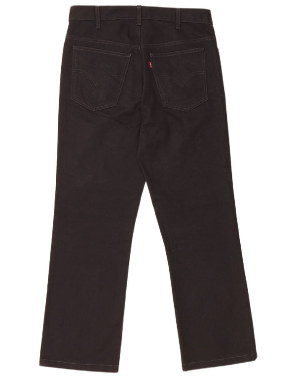 Мужские прямые джинсы Levi's W33 L29, черный хлопок