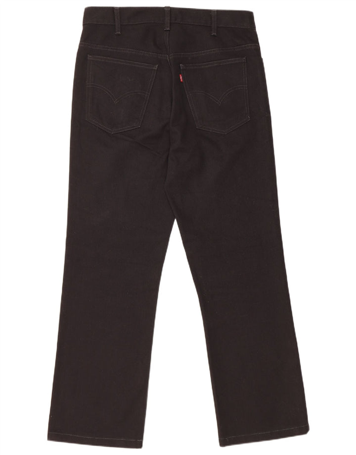 Мужские прямые джинсы Levi's W33 L29, черный хлопок