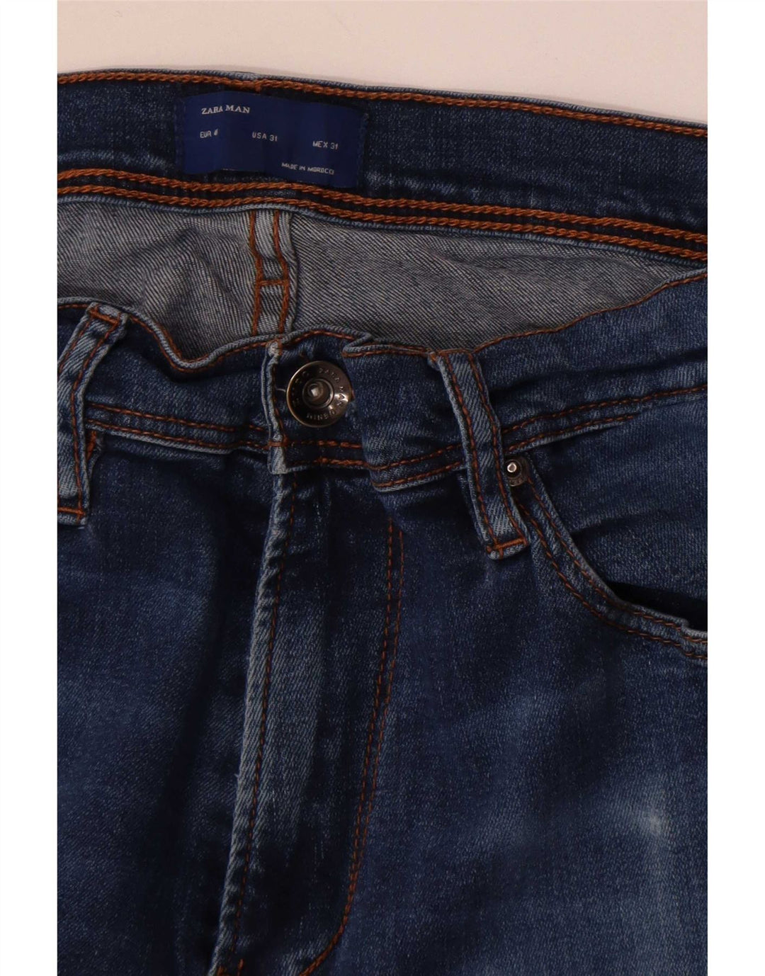 Мужские джинсы узкого кроя Zara EU 40 Medium W31 L32 синие