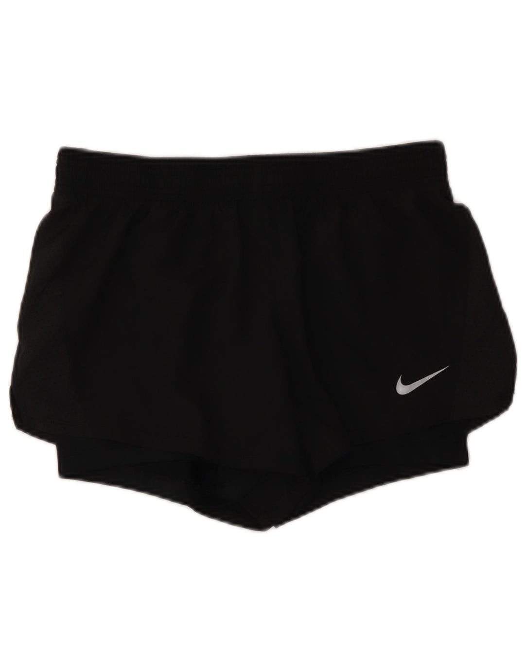 Женские спортивные шорты NIKE Dri Fit UK 14, средний черный полиэстер