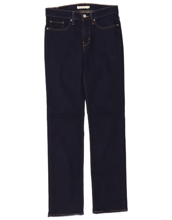 Женские прямые джинсы Levi's 314 W27 L29, темно-синий, хлопок