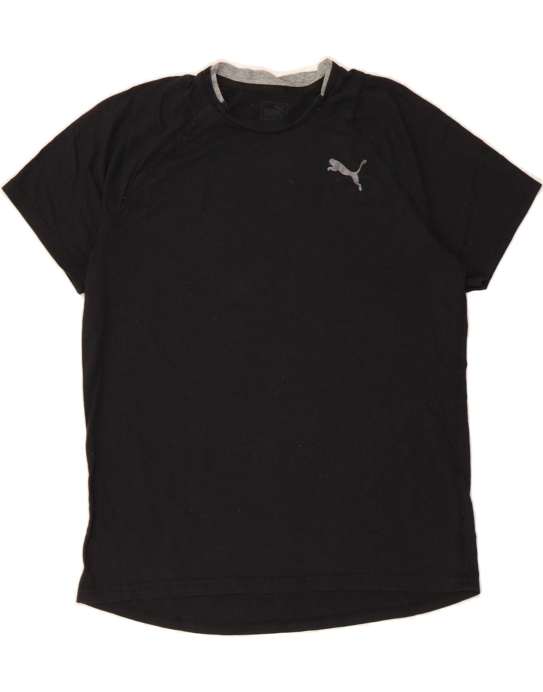 PUMA Mens T-Shirt Top Large Black Cotton Vintage Puma and Second-Hand Puma from Messina Hembry 