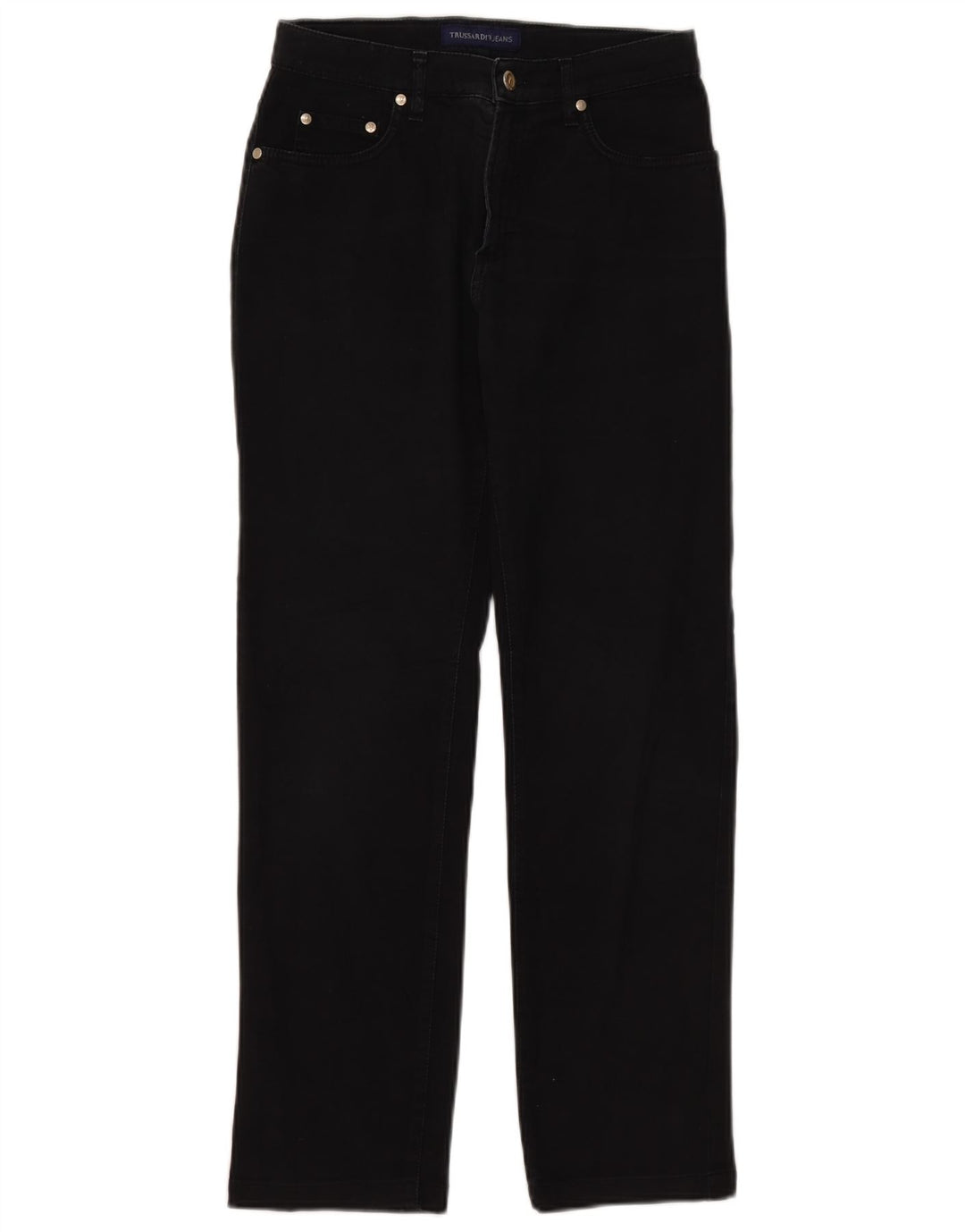 Женские прямые джинсы Trussardi W27 L28 черные