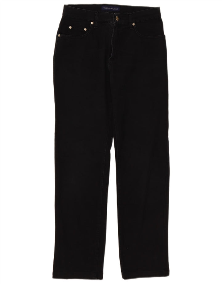 Женские прямые джинсы Trussardi W27 L28 черные