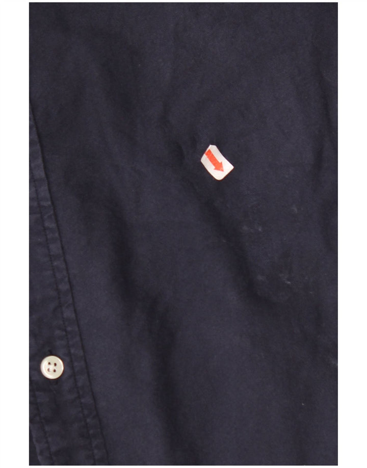 Мужская рубашка RALPH LAUREN, маленькая, темно-синяя, хлопок