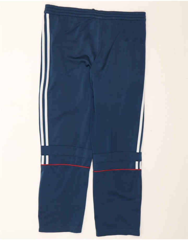 ADIDAS Mens Tracksuit Trousers Large Navy Blue Polyester Vintage Adidas and Second-Hand Adidas from Messina Hembry 