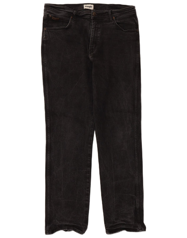 Мужские прямые джинсы WRANGLER Texas W38 L34, серый хлопок