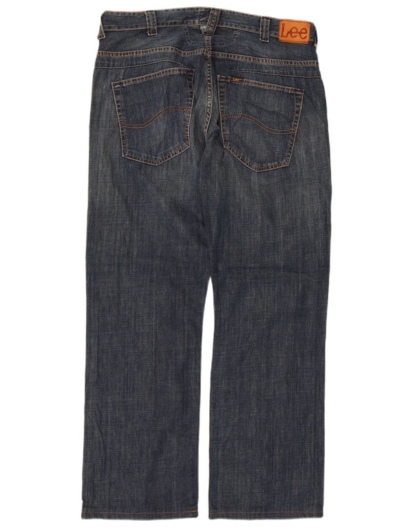 Мужские прямые джинсы Lee Knox Dart W38 L31, синий хлопок