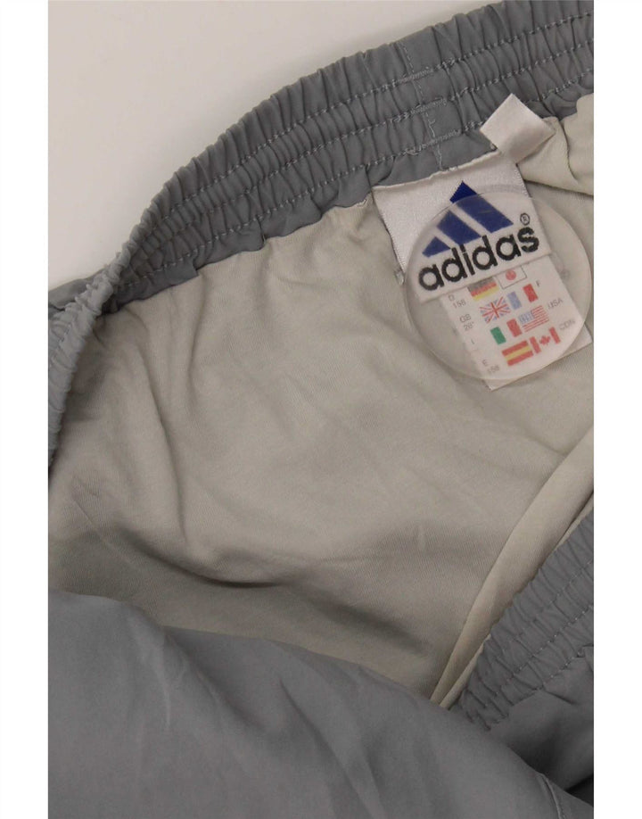 Мужские спортивные шорты Adidas, маленький серый полиэстер