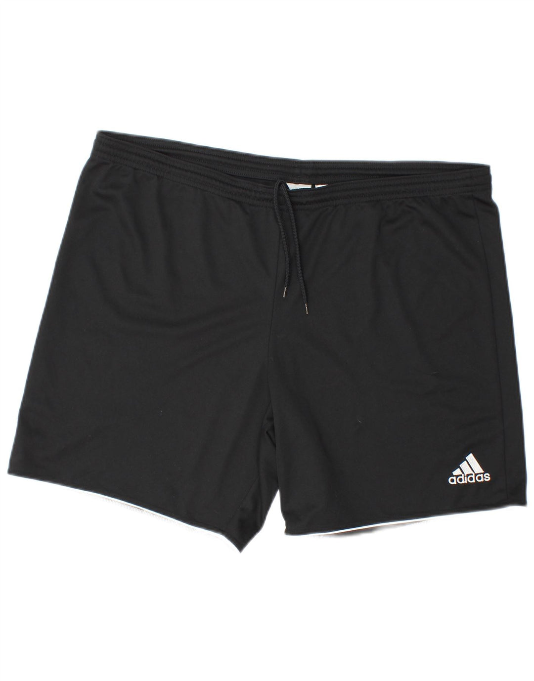 Мужские спортивные шорты Adidas Climalite, большие черные из полиэстера