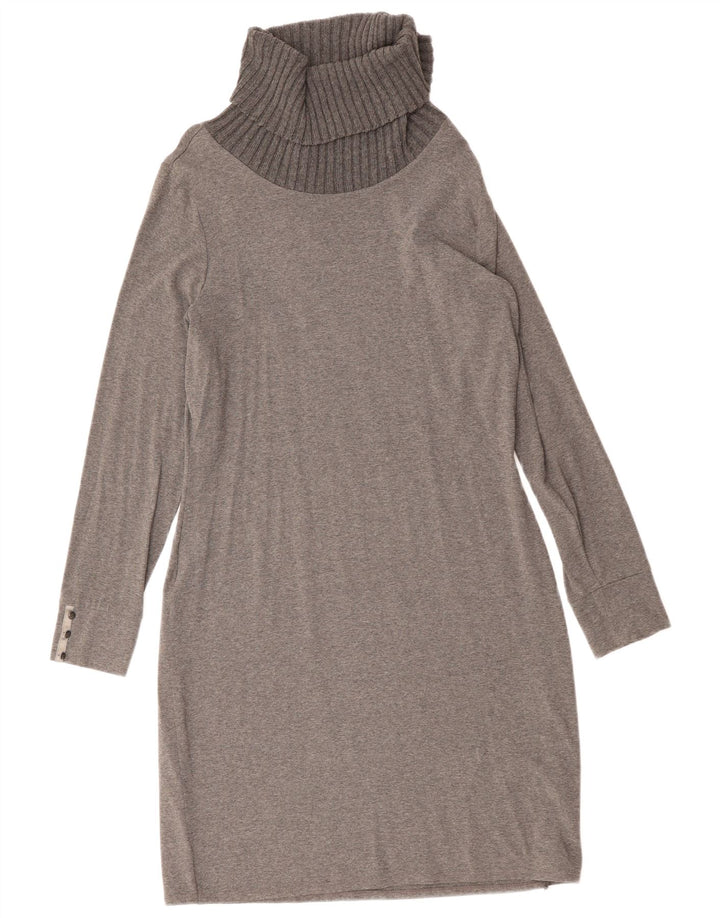 Женское платье-футляр Tommy Hilfiger UK 14, большое серое, вискоза