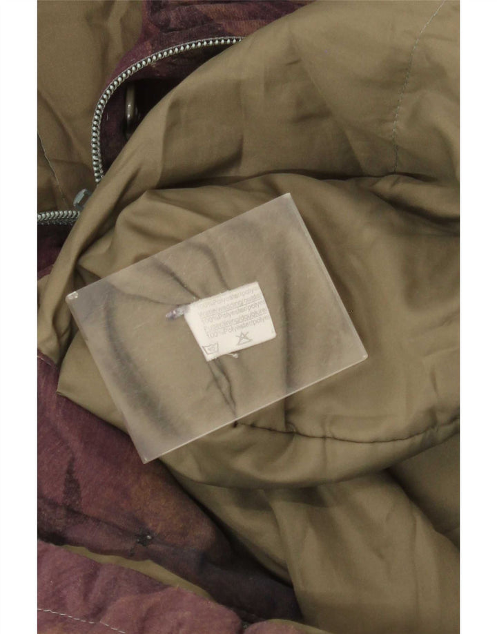 Винтажная женская ветровка с абстрактным узором, Великобритания, 20, 2XL, разноцветная