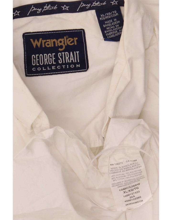 Мужская рубашка Wrangler XL, белый хлопок