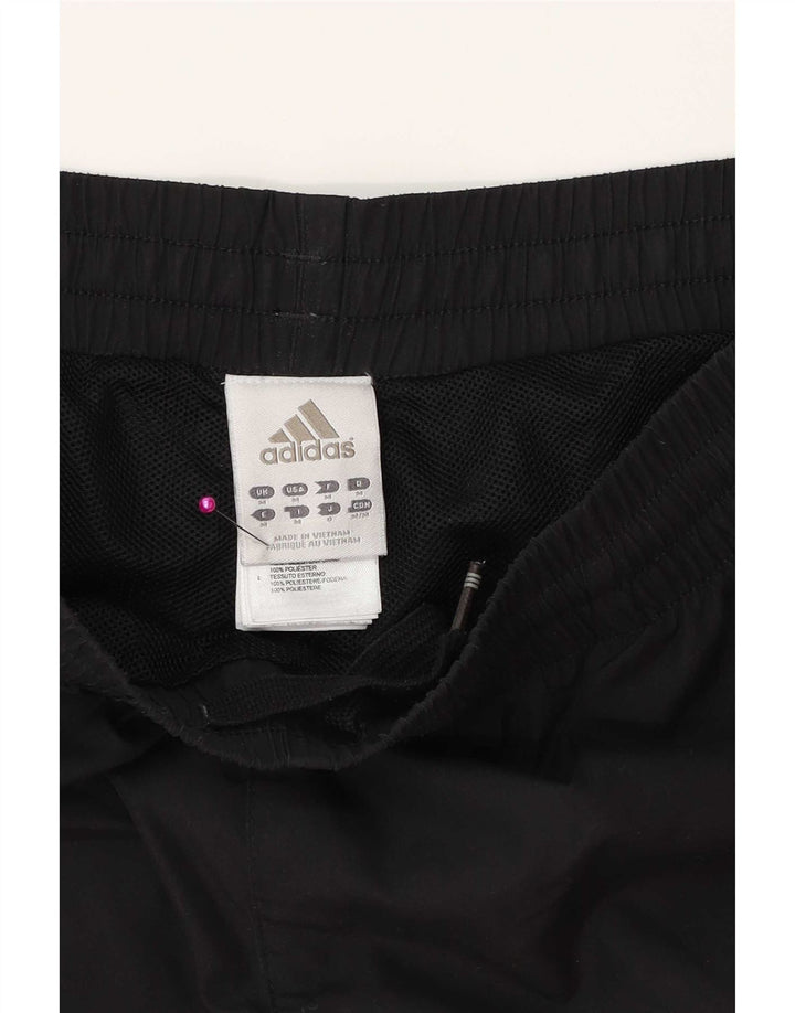 Мужские спортивные шорты-бермуды Adidas с рисунком, средний черный полиэстер