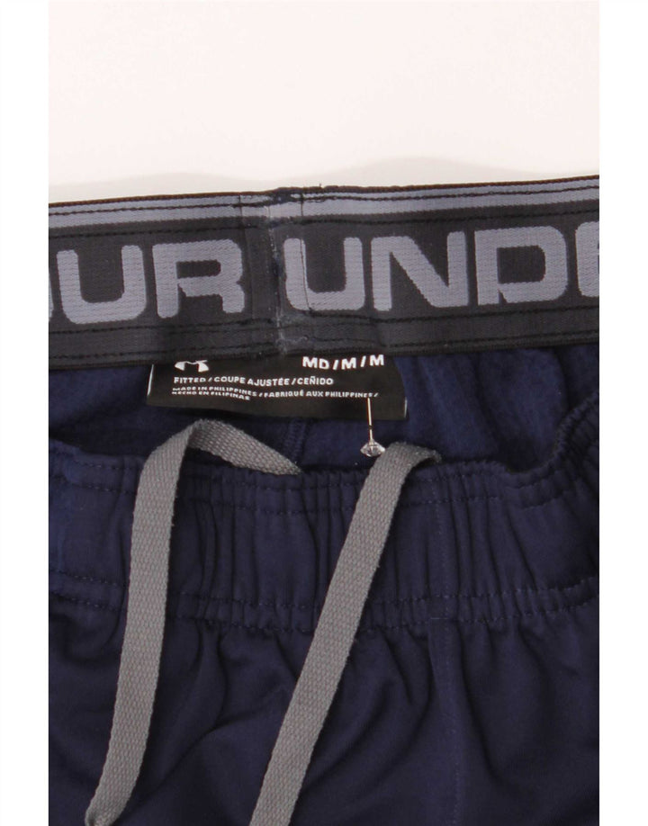 Мужские спортивные брюки Under Armour, средние, темно-синие
