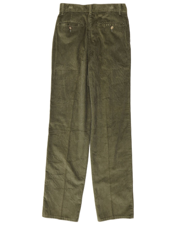 Casucci Мужские вельветовые брюки с привязками IT 44 XS W28 L34 Хаки Хлопок