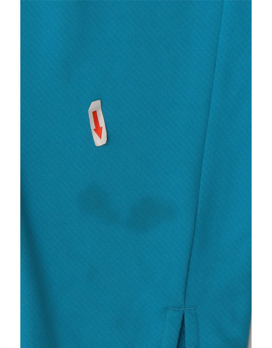 Мужской пуловер с воротником на молнии Nike Dri Fit, спортивный костюм, топ XL, синий с цветными блоками