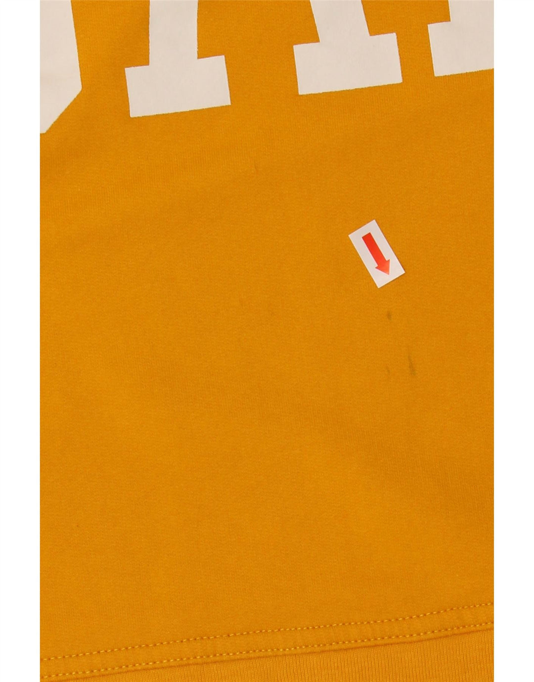 Женский джемпер оверсайз с рисунком GAP UK 10, маленький желтый хлопок