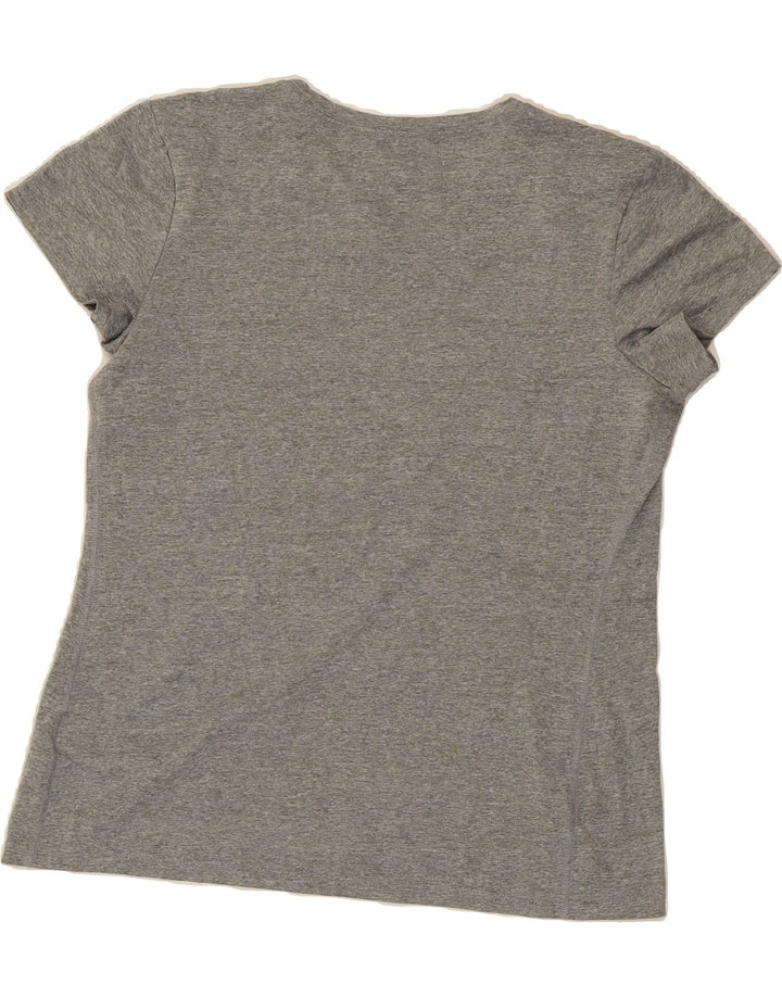 NIKE Womens Tulane Graphic T-Shirt Top UK 16 Large Grey Polyester Vintage Nike and Second-Hand Nike from Messina Hembry 