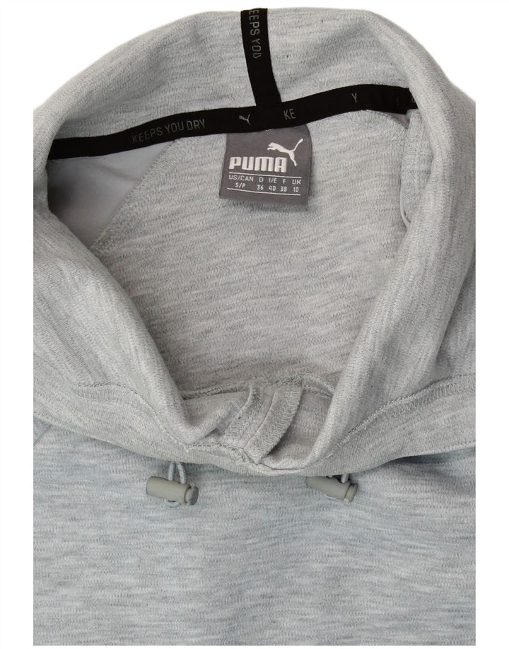 Женский джемпер с капюшоном PUMA UK 10, маленький серый