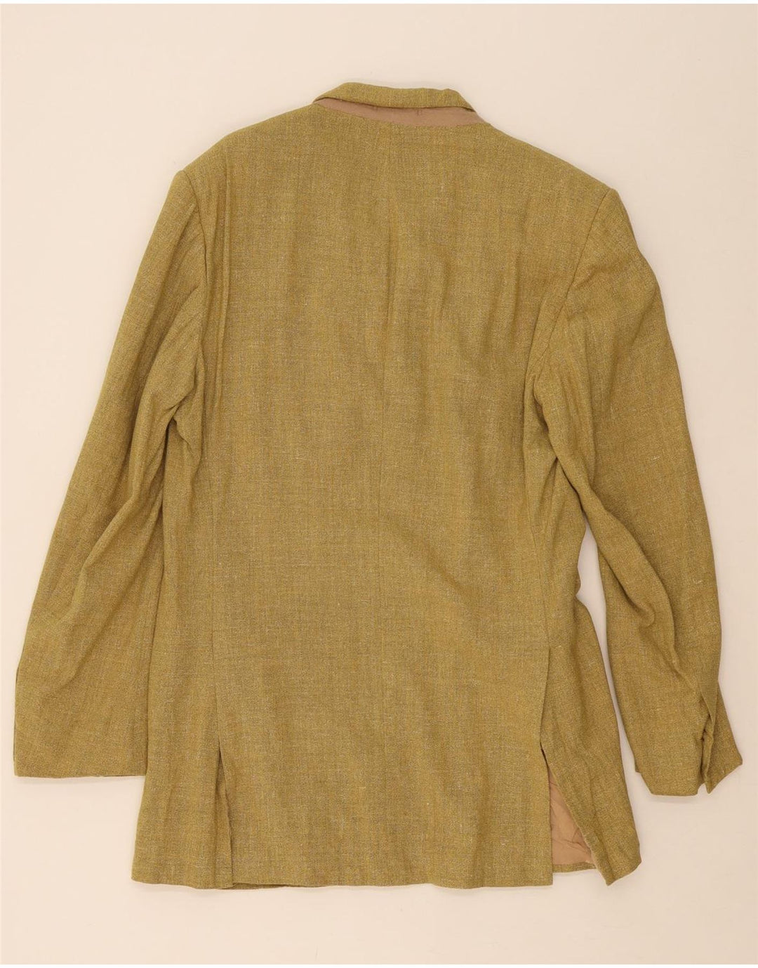 KITON Mens Slim 3 Button Blazer Jacket IT 53 XL Green Wool Vintage Kiton and Second-Hand Kiton from Messina Hembry 