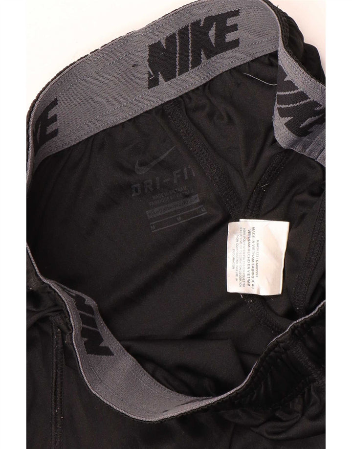 Мужские спортивные шорты Nike Dri Fit с графикой, средний черный полиэстер