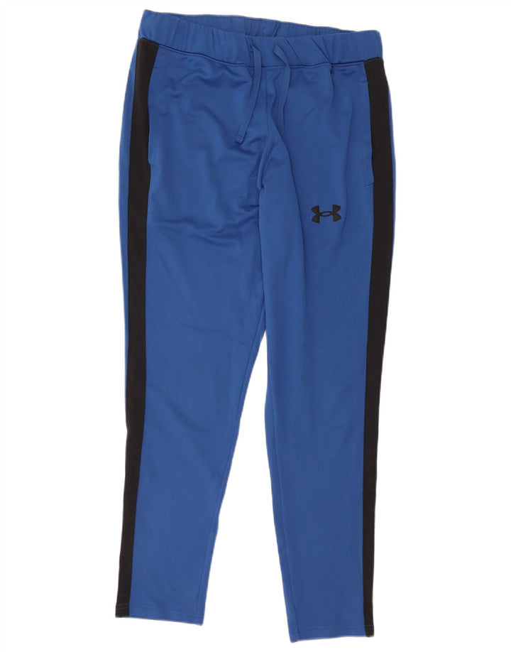 Мужские спортивные брюки Under Armour, большие синие, полиэстер с цветными блоками