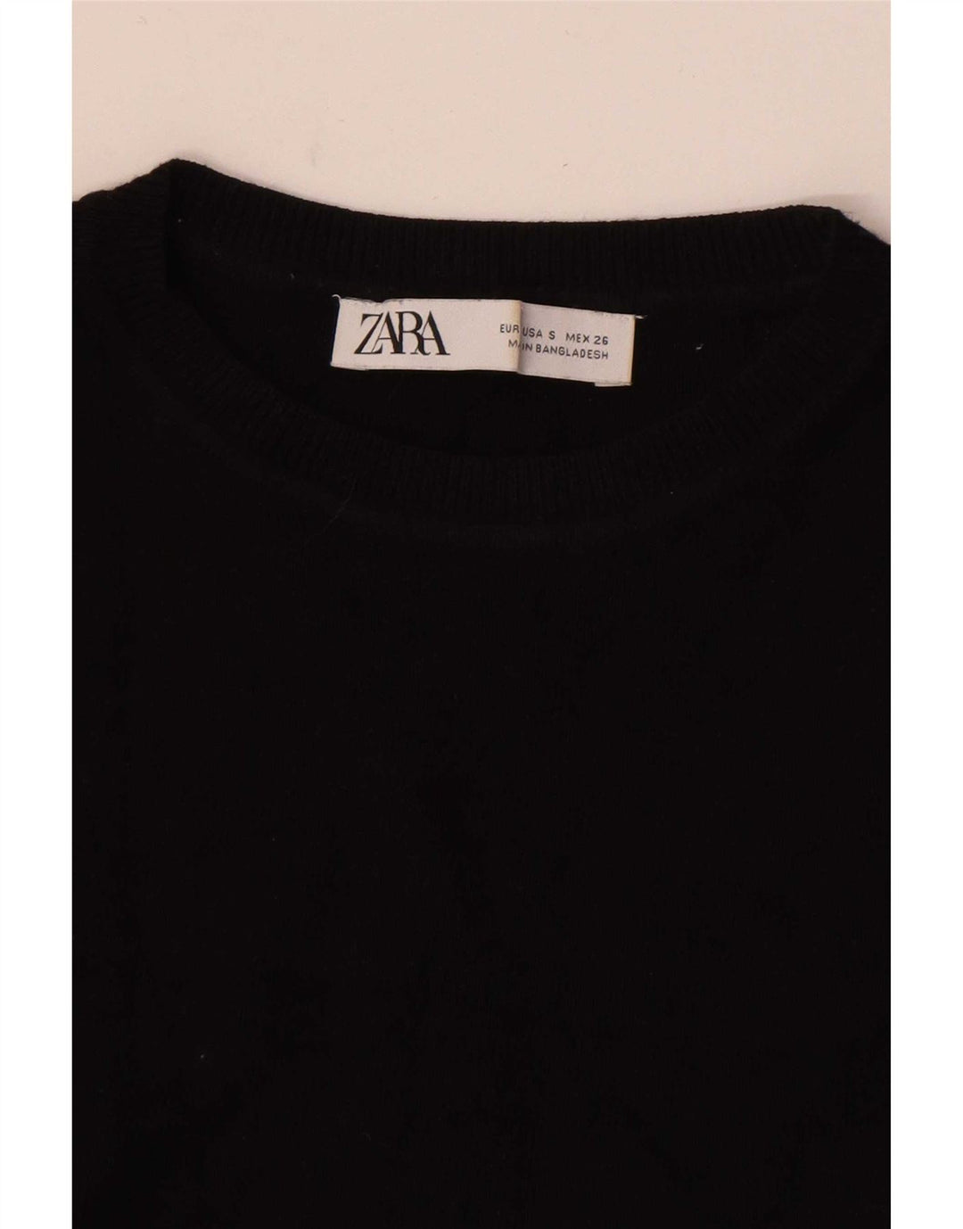 Женский укороченный жилет Zara UK 8, маленький черный