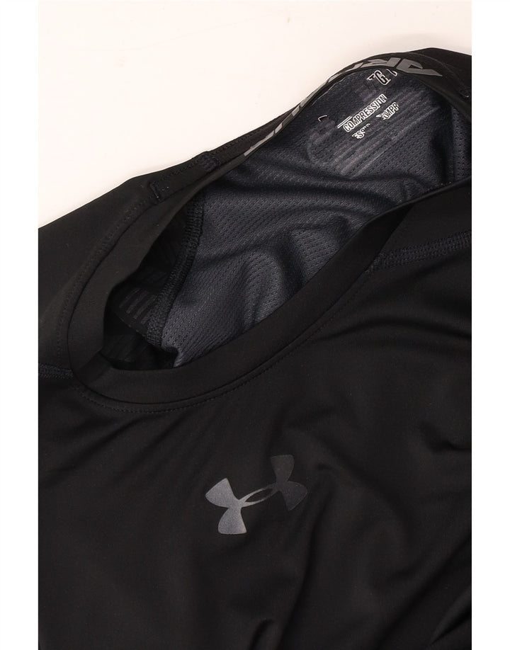 Мужская футболка с рисунком Under Armour, средний черный