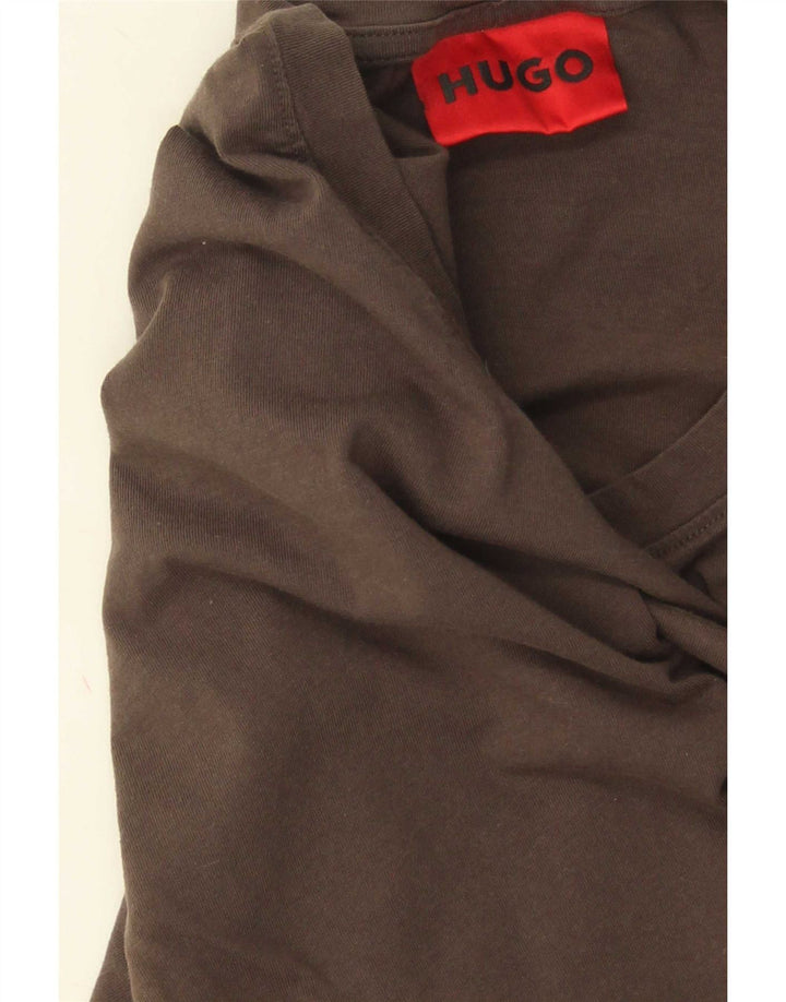 Мужская футболка Hugo Boss Top XL Серая, хлопок