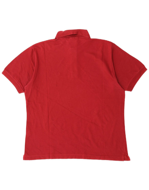 Мужская рубашка-поло SERGIO TACCHINI IT 50, средний красный хлопок
