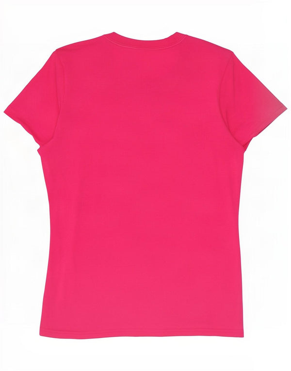 Женская футболка с графическим рисунком Nike Dri Fit UK 20/22 XL, розовый хлопок