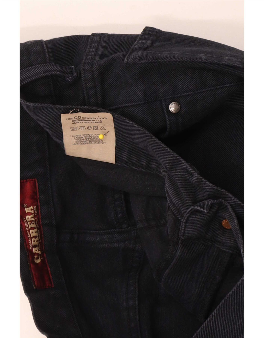 Мужские прямые джинсы Carrera W33 L33 темно-синие, хлопок