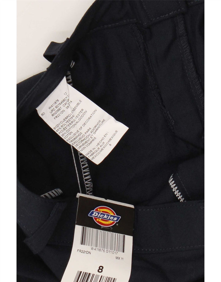 Женские шорты чинос Dickies с графическим рисунком США 8, средние W30, темно-синие, полиэстер